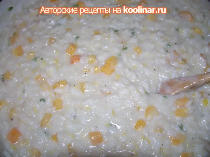 Ризотто с тыквой, горгонзолой и тимьяном (дуэль): шаг 9