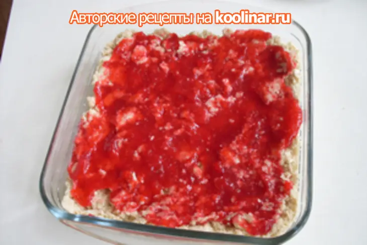Пирог клюквенно-ореховый: шаг 3