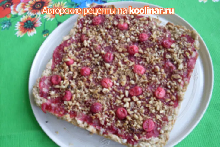 Пирог клюквенно-ореховый: шаг 6