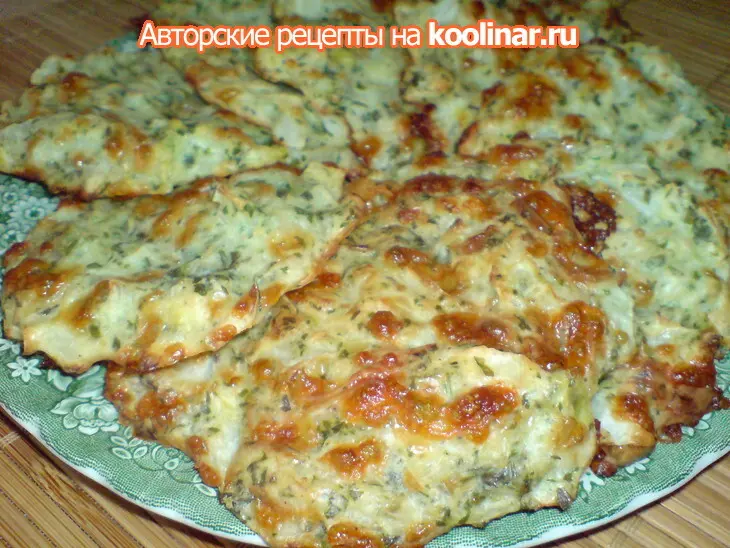 Оладьи из молодой капусты с сыром/из духовки: шаг 7