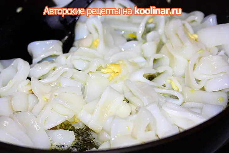 Ризотто с чернилами каракатицы.: шаг 4