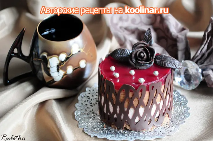 Пирожное "шоколадное танго".: шаг 31