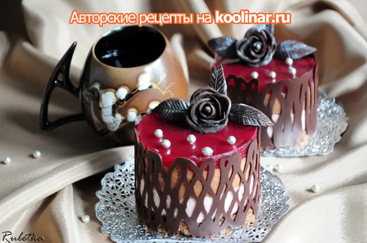 Пирожное "шоколадное танго".: шаг 32