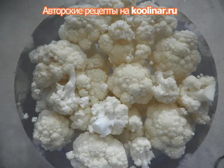 Сливочный суп из цветной капусты: шаг 2
