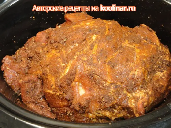 Утомлённое мясо со специями: шаг 3