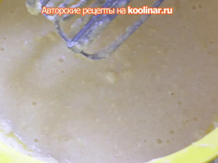 Маффины яблочно-ананасовые на перепелиных яйцах.: шаг 2