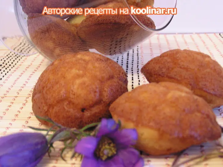 Маффины яблочно-ананасовые на перепелиных яйцах.: шаг 6