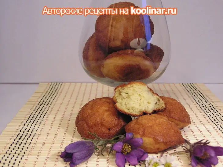 Маффины яблочно-ананасовые на перепелиных яйцах.: шаг 8