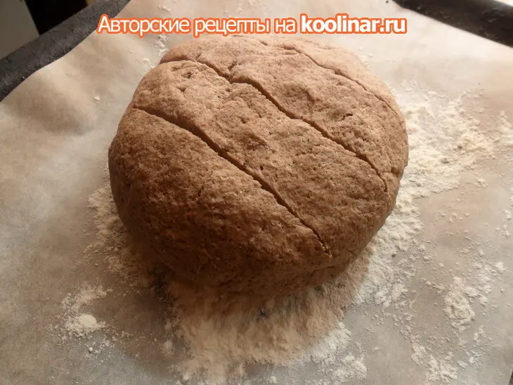 Пшеничный хлеб с льняной мукой: шаг 4
