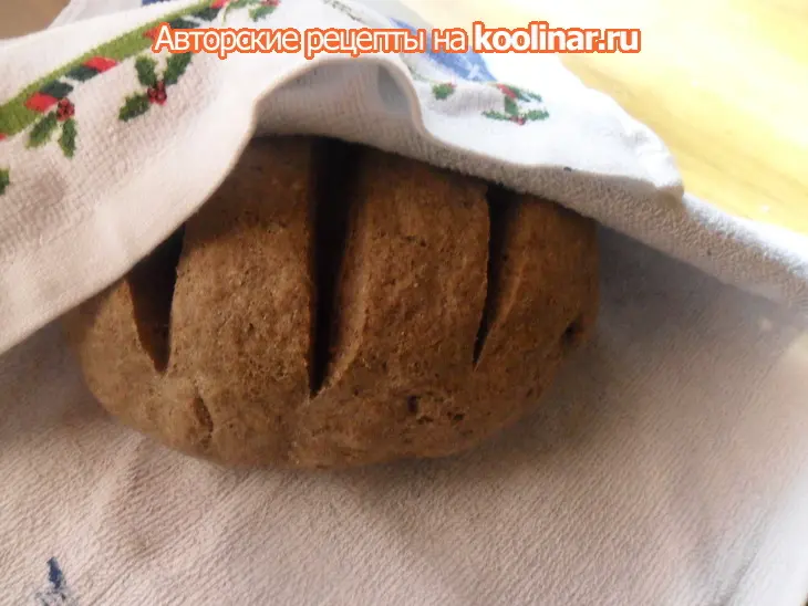 Пшеничный хлеб с льняной мукой: шаг 5
