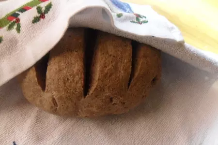 Пшеничный хлеб с льняной мукой: шаг 5