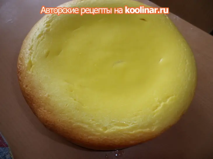 Творожно-песочный пирог с персиками: шаг 10