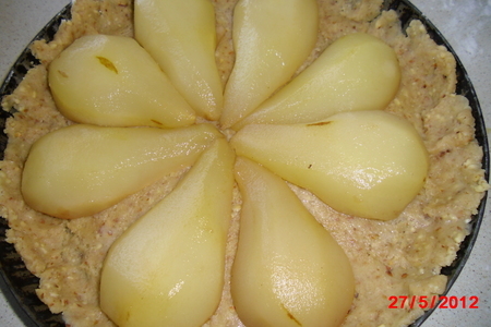 Пирог с грушами и ромом: шаг 5
