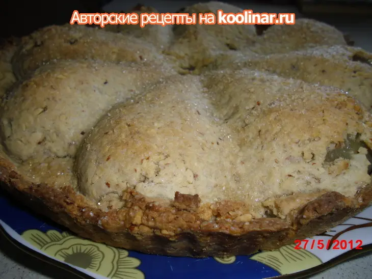Пирог с грушами и ромом: шаг 6