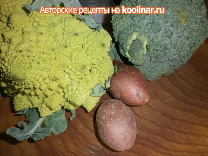 Овощной суп с домашней красной (томатной) лапшой "мальтальяти" и брокколи: шаг 3