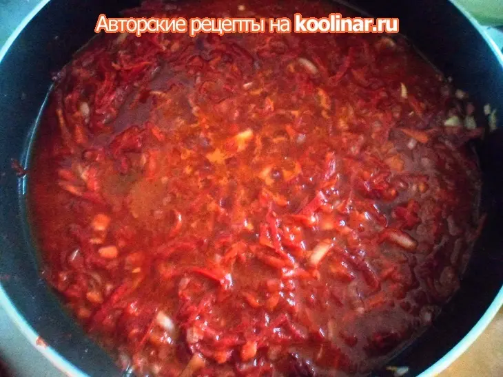 Борщ московский: шаг 5