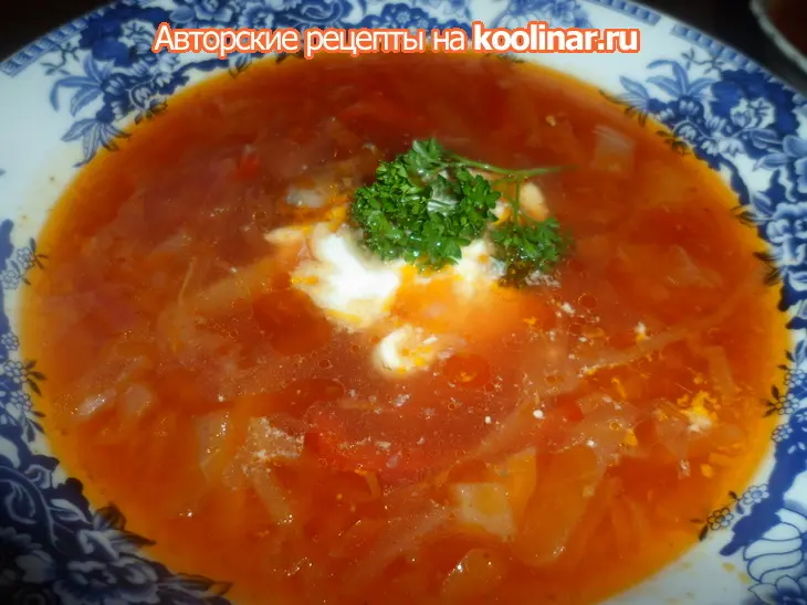 Борщ московский: шаг 10