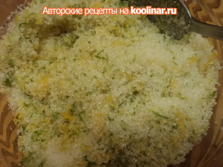 Торт лимонно-лаймовый с персиками.: шаг 7