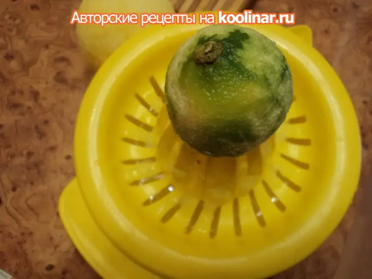 Торт лимонно-лаймовый с персиками.: шаг 8