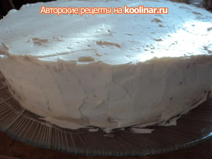 Торт лимонно-лаймовый с персиками.: шаг 13