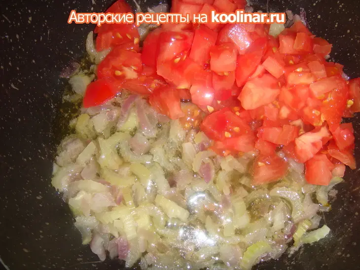 Ризотто с морепродуктами: шаг 2