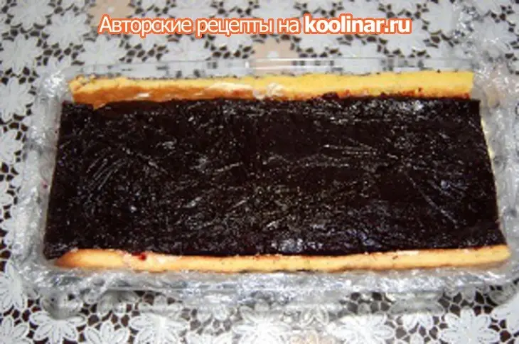 Торт-полено "black pearl": шаг 19