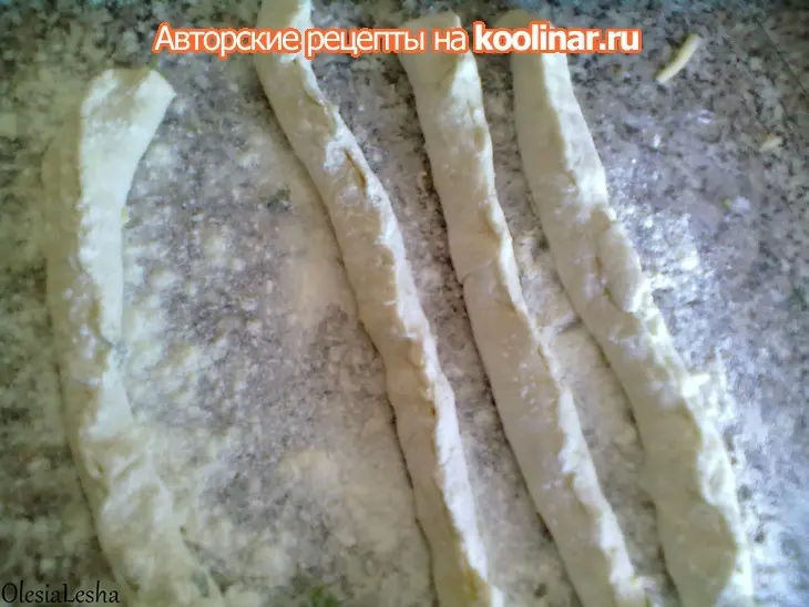 Хрустящие лепешки "по спирали" с сыром...универсальный и простой рецепт))): шаг 9