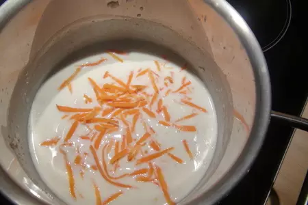 Овсяная каша с черносливом, морковью и яблоками "кушаю и развиваюсь!": шаг 12
