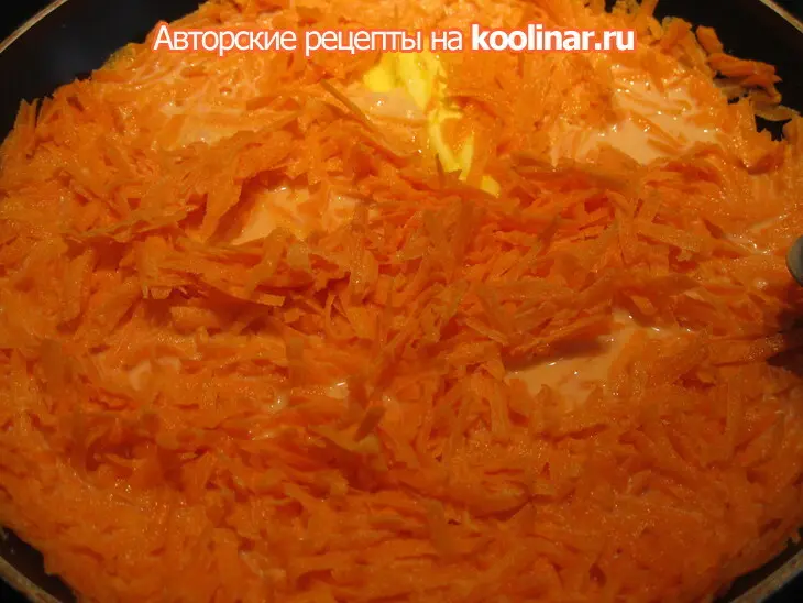 Оладьи из моркови .: шаг 2