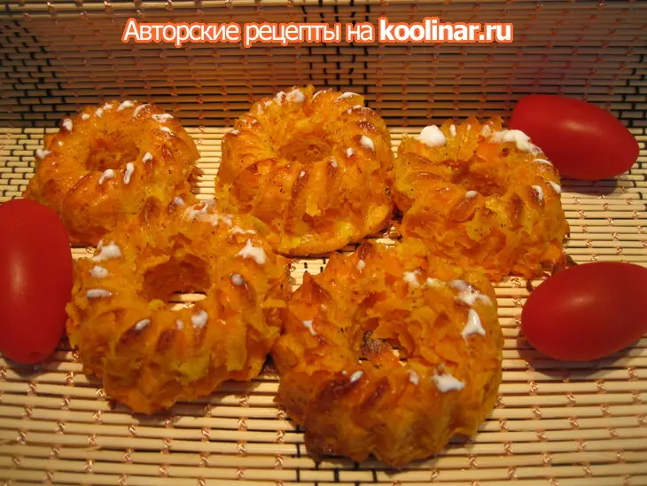 Оладьи из моркови .: шаг 5