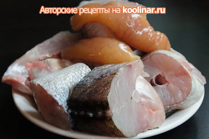 Судак под шубой: шаг 1