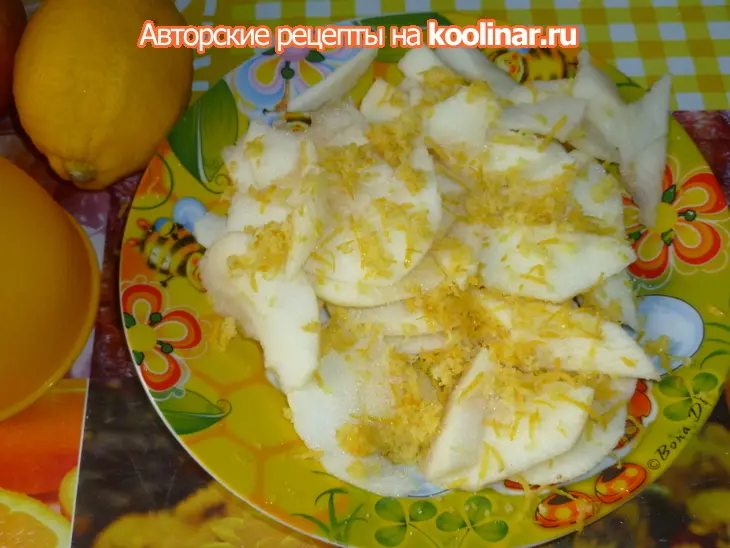 Рисовая каша с яблочком  "барашек": шаг 3