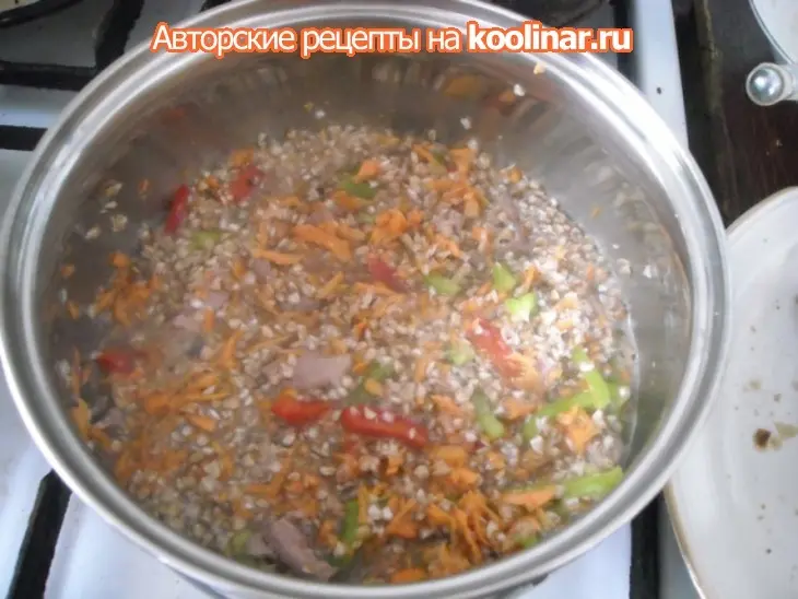 Звездная гречка: шаг 5