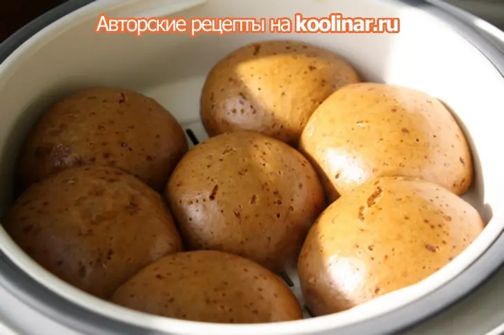 Медовые пряники с грецкими орехами на пару.: шаг 11