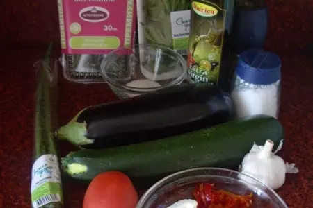 Веррины "рататуй" с закуской и десертом: шаг 1