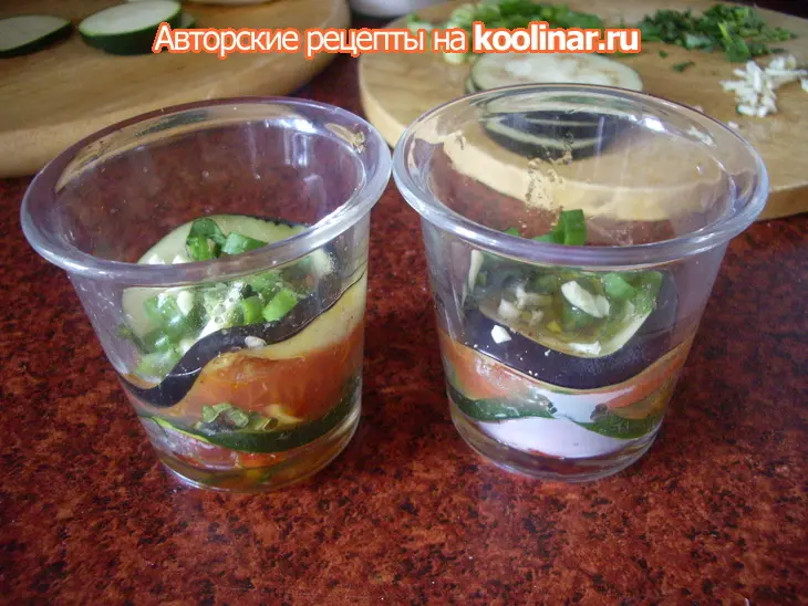 Веррины "рататуй" с закуской и десертом: шаг 6