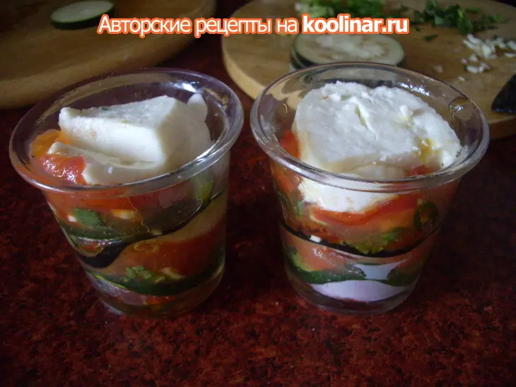 Веррины "рататуй" с закуской и десертом: шаг 7