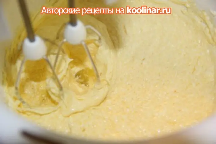 Фисташковое пирожное с зеленым чаем: шаг 2