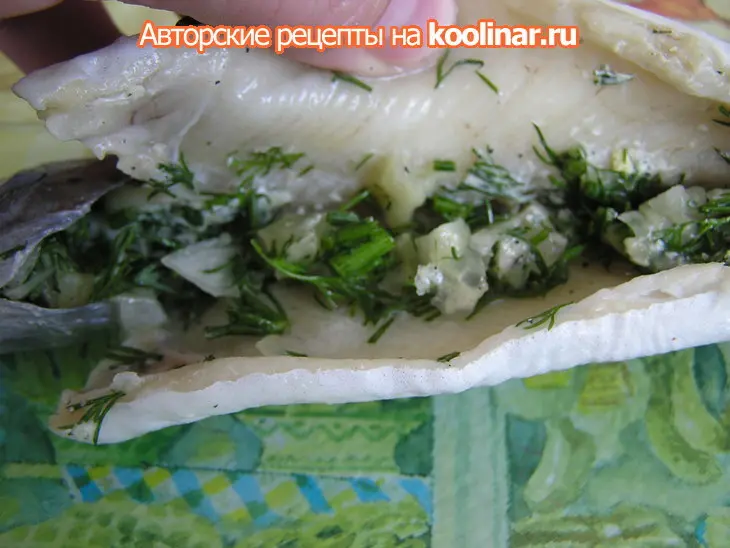 Форель радужная-гриль, запеченная с лимонным маслом.: шаг 4