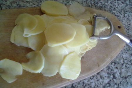 Картофельные чипсы за 10 минут: шаг 2