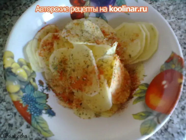 Картофельные чипсы за 10 минут: шаг 4