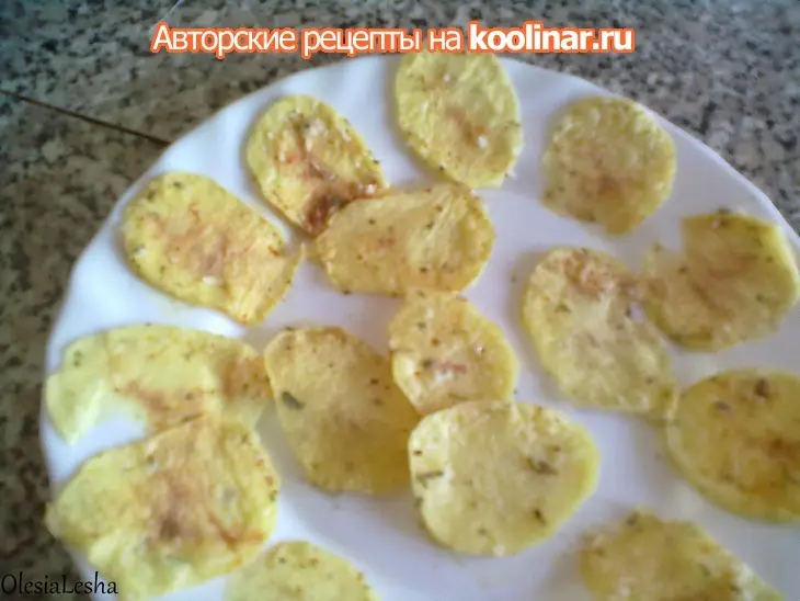 Картофельные чипсы за 10 минут: шаг 6