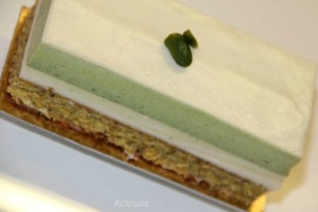 Фисташковое пирожное с зеленым чаем: шаг 11