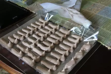Торт " вишневый трюфель": шаг 1