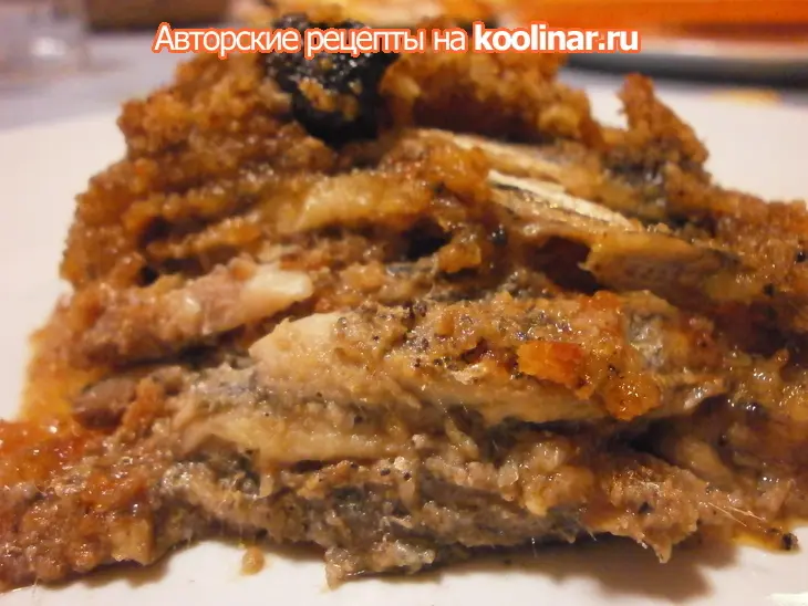 Торт-гратэн из анчоусов: шаг 10