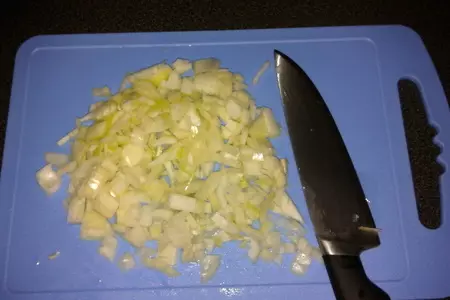 Запеканка с сардельками и колбасой: шаг 4