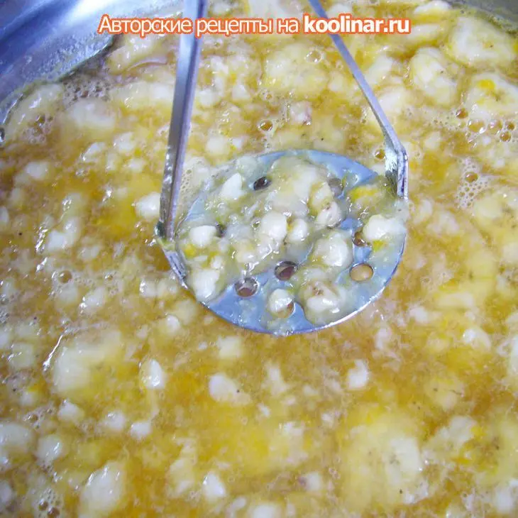 Банановый джем с цитрусовым вкусом.: шаг 4
