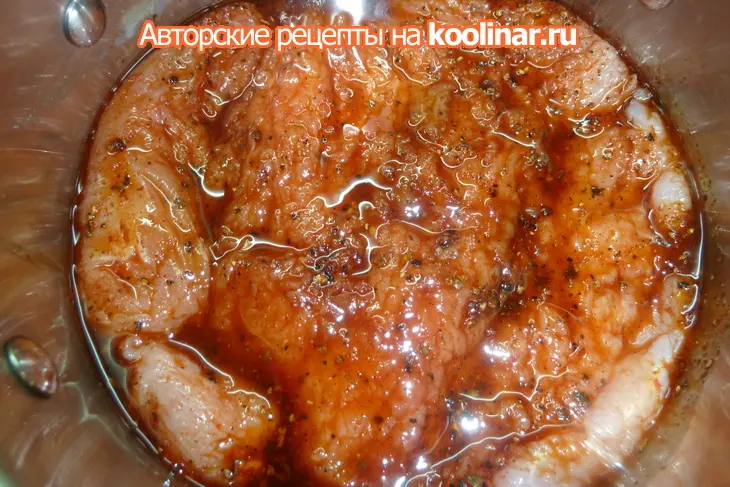 Диетический рулет из грудки индейки на пару, а кушают все!: шаг 4