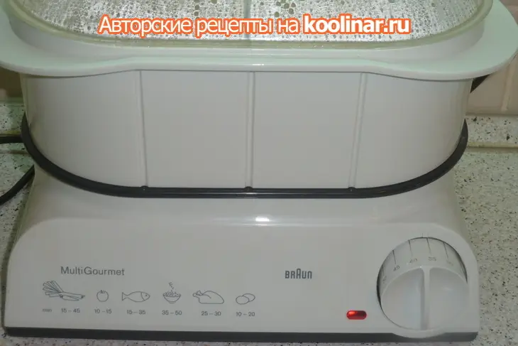 Диетический рулет из грудки индейки на пару, а кушают все!: шаг 7
