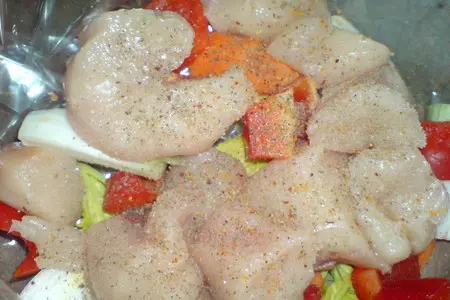 Пате из куриной грудки и овощей: шаг 3